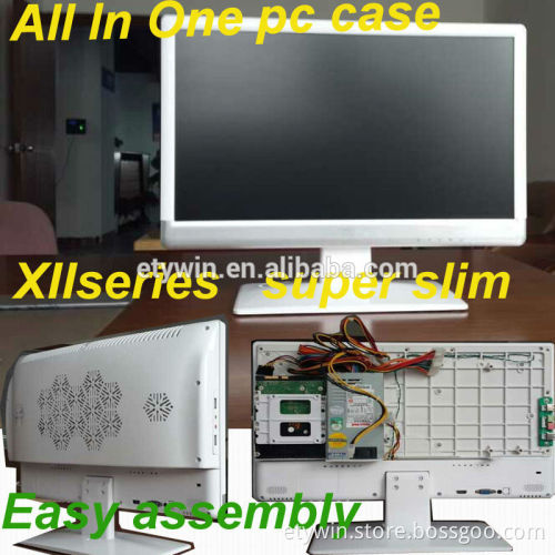 super slim pc all in one built-in all in one pc of computer case 19.5"LED monitor desktop computer without CPU